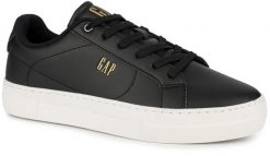 Męskie buty sneakersy trampki sportowe niskie GAP PORTLAND. Czarne trampki i tenisówki męskie GAP, bez wzorów, z materiału, bez zapięcia. Za 179.00 zł.