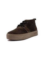 Natural world Skórzane botki w kolorze brązowym rozmiar: 41. Brązowe botki damskie natural world, bez obcasa, bez zapięcia. Za 178.37 zł.