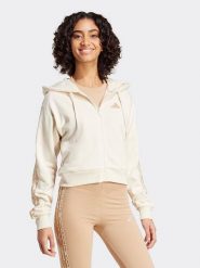 Adidas Bluza w kolorze kremowym rozmiar: XL. Brązowe bluzy z kapturem damskie Adidas, xl. Za 195.77 zł.