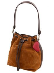 Zwillingsherz Skórzana torebka "Suede Drawstring Bag" w kolorze jasnobrązowym - 21 x 26 x 14 cm rozmiar: onesize. Brązowe torebki klasyczne damskie Zwillingsherz, bez wzorów, z materiału, bez dodatków. Za 159.95 zł.