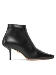 Max Mara Botki Mmbootie 2414791051600 Czarny. Czarne botki damskie Max Mara, ze skóry, bez obcasa, na szpilce, bez zapięcia. Za 4,219.00 zł.