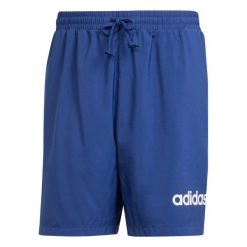 Spodenki męskie ADIDAS M LIN CHELSEA XXL. Niebieskie szorty męskie Adidas, m, z materiału, na fitness i siłownię. Za 119.00 zł.