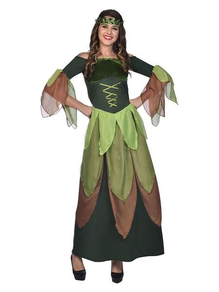 Amscan 2-częściowy kostium "Forest elf" w kolorze zielonym rozmiar: M. Zielone stroje jednoczęściowe damskie AMSCAN, m, z aplikacjami. Za 131.74 zł.
