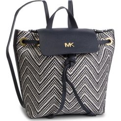 Plecak MICHAEL MICHAEL KORS - Junie 30H8BX5B2U Admiral/Opwt. Białe plecaki damskie MICHAEL Michael Kors, bez wzorów, ze skóry. W wyprzedaży za 899.00 zł.