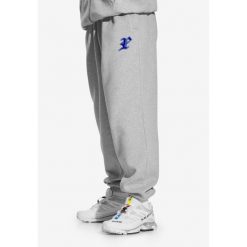 Spodnie dresowe męskie Prosto Gothic. Szare spodnie dresowe męskie Prosto., bez wzorów, z dresówki. W wyprzedaży za 189.99 zł.