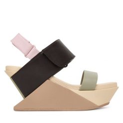 Sandały United Nude. Sandały damskie United Nude, bez wzorów, bez obcasa, na koturnie. Za 1,229.00 zł.