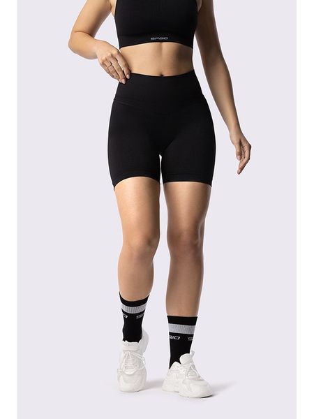 Spaio Szorty sportowe "Adapt" w kolorze czarnym rozmiar: S. Czarne spodenki sportowe damskie Spaio, s, z materiału, outdoorowe. Za 117.45 zł.