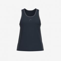 CLUB 25 Tank Top Girls. Białe topy damskie HEAD, bez wzorów, z meshu, bez kołnierzyka. W wyprzedaży za 135.00 zł.