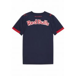 Młodzieżowa koszulka wyjazdowa FC Red Bull Salzburg 25/26 PUMA New Navy Red Blue. Czerwona bluzki damskie Puma, m, bez wzorów, młodzieżowe, bez kołnierzyka, bez ramiączek. Za 349.00 zł.