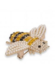 Weekend Max Mara Broszka 2615751024650 Złoty. Żółte broszki damskie Weekend Max Mara, metalowe. Za 389.99 zł.