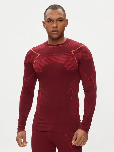Brubeck Bielizna termoaktywna górna LS1304M Czerwony Slim Fit. Czerwona bielizna termoaktywna męska Brubeck, m, bez wzorów, z syntetyku. Za 129.99 zł.