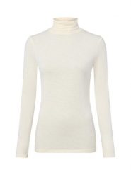 Marc O'Polo Denim koszulka z golfem Kobiety Bawełna biały, L. Białe t-shirty damskie Marc O'Polo Denim, l, bez wzorów, z bawełny, bez kołnierzyka. Za 139.95 zł.