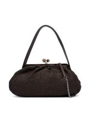 Weekend Max Mara Torebka 2615511095650 Brązowy ciemny. Brązowe torebki klasyczne damskie Weekend Max Mara, bez wzorów, z syntetyku, bez dodatków. Za 1,739.00 zł.