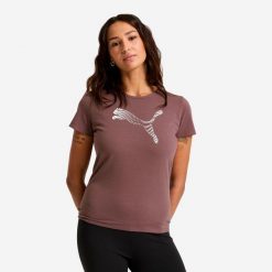 Koszulka fitness damska Puma. Bluzki sportowe damskie Puma, m, bez wzorów, z bawełny, bez ramiączek. Za 89.99 zł.