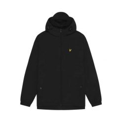 Kurtka z kapturem Lyle & Scott. Czarne kurtki męskie LYLE AND SCOTT, m, bez wzorów, z kapturem. W wyprzedaży za 409.00 zł.