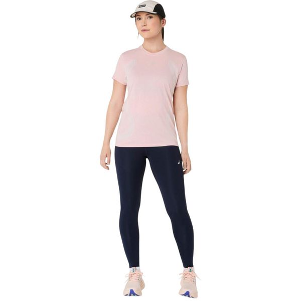 T-shirt sportowy z krótkim rękawem damski Road Seamless SS Top. Czerwone topy sportowe damskie Asics, s, bez wzorów, z materiału, bez ramiączek. Za 219.99 zł.