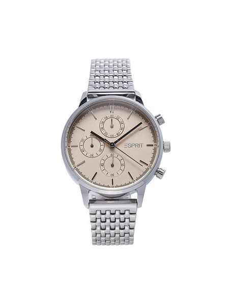 Esprit Zegarek ESLW23842LSI Srebrny. Szare zegarki damskie Esprit, srebrne. Za 589.99 zł.