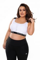 Stanik fitness cardio Rough Radical Sports Bra Sporting plus size. Białe biustonosze sportowe damskie ROUGH RADICAL, bez wzorów, z dzianiny. Za 129.90 zł.