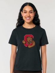 American Universities Koszulka "Cornell University C Bear" w kolorze czarnym rozmiar: XL. Czarne bluzki damskie American Universities, xl, bez wzorów, z bawełny, bez kołnierzyka, bez ramiączek. Za 74.63 zł.