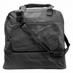 Torba sportowa Softee Equipo. Czarne torby męskie na ramię Softee, bez wzorów, z materiału, na ramię. Za 165.99 zł.