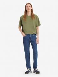 Levi's Dżinsy "511" - Slim fit - w kolorze granatowym rozmiar: W36/L32. Niebieskie jeansy męskie Levi's. Za 188.85 zł.