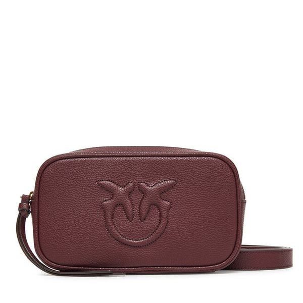 Torebka PINKO. Brązowe listonoszki damskie Pinko, bez wzorów, bez dodatków. Za 789.99 zł.