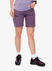 Spodenki damskie Ortovox Pelmo Shorts. Fioletowe szorty damskie ORTOVOX, bez wzorów, z elastanu. Za 417.99 zł.