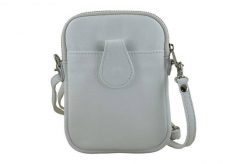 Listonoszka etui skórzane BARBERINI'S 887-32 białe. Białe shopper bag damskie Barberinis, bez wzorów, ze skóry, na ramię, małe, bez dodatków. Za 119.99 zł.