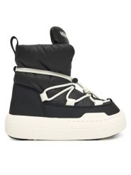 Moon Boot Śniegowce Jr Park lace Mid 80D3440070 S Czarny. Czarne kozaki dziewczęce Moon Boot, bez wzorów, ze skóry, bez obcasa. Za 629.99 zł.