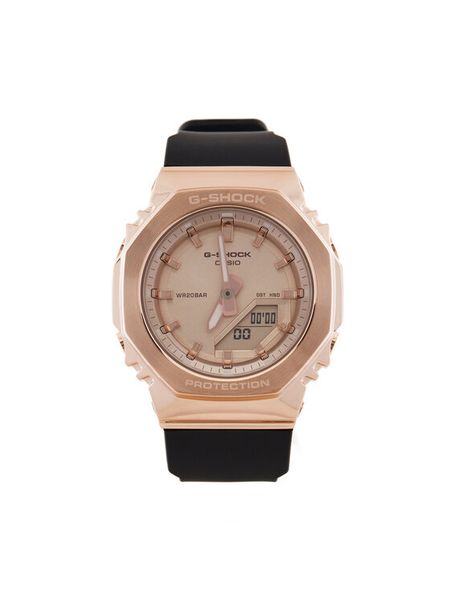 G-Shock Zegarek GM-S2110PG-1A4ER Różowy. Czerwone, analogowe zegarki damskie G-Shock. Za 819.99 zł.