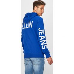 Calvin Klein Jeans - Bluza. Bluzy z kapturem męskie Calvin Klein Jeans, l, z bawełny. W wyprzedaży za 299.90 zł.