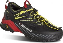 Buty trekkingowe Kayland Duke Gore-Tex czarne. Czarne buty trekkingowe męskie Kayland, z gore-texu, bez zapięcia, wspinaczkowe, gore-tex. Za 821.60 zł.