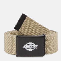 Pasek Dickies Orcutt z taśmy khaki. Zielone paski męskie Dickies, bez wzorów. Za 105.75 zł.