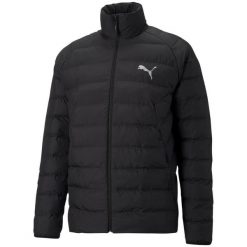 Kurtka sportowa męska Puma Active Polyball. Czarne kurtki treningowe męskie Puma, m, bez wzorów, trekkingowe. Za 299.00 zł.