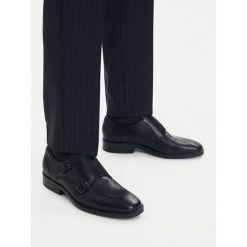 Półbuty ECCO. Czarne buty wizytowe męskie ECCO, bez zapięcia. Za 427.99 zł.