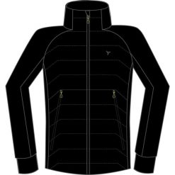 Kurtka narciarska Silvini Grado. Czarne kurtki męskie Silvini, bez wzorów, bez kaptura, rowerowe. Za 429.00 zł.