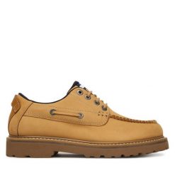 Półbuty Tommy Jeans. Żółte półbuty męskie Tommy Jeans, z jeansu, bez zapięcia. Za 569.99 zł.