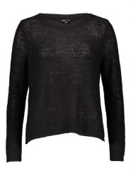 ONLY Sweter w kolorze czarnym rozmiar: XS. Czarne swetry klasyczne damskie Only, xs, ze splotem, bez kołnierzyka. Za 57.06 zł.
