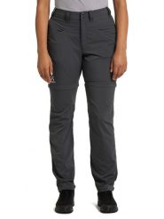 Haglöfs Spodnie funkcyjne Zipp-Off "Lite Standard" w kolorze antracytowym rozmiar: 38. Czarne spodnie dresowe damskie Haglöfs, z poliamidu, outdoorowe. Za 264.15 zł.