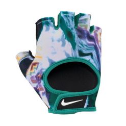 Rękawiczki damskie NIKE W GYM ULTIMATE FG PRINTED. Zielone rękawiczki damskie Nike, bez wzorów. Za 99.99 zł.