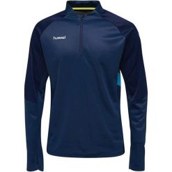 Hummel Tech Move Bluza Męska Half-Zip Niebieska M. Niebieskie bluzy z kapturem męskie HUMMEL, m, z elastanu. Za 201.99 zł.