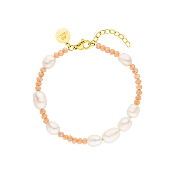 Purelei Purelei Bransoletka Coral Bransoletki 1 ct Jasnobrązowy Damski. Białe bransoletki damskie Purelei, pozłacane. Za 125.45 zł.