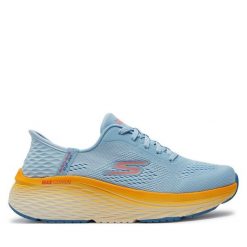 Buty do biegania Skechers. Niebieskie obuwie do biegania damskie Skechers. Za 439.99 zł.