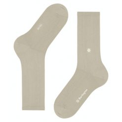 Skarpetki Burlington Boston. Brązowe skarpetki męskie Burlington, bez wzorów. Za 108.00 zł.