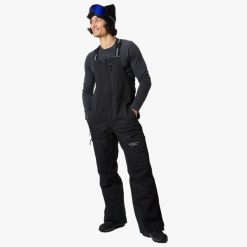Spodnie narciarskie męskie Swedemount St. Anton Bib Pants wodoodporne. Brązowe spodnie materiałowe męskie SWEDEMOUNT, bez wzorów, z materiału, klasyczne. Za 522.00 zł.