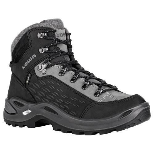 Buty trekkingowe damskie Lowa Renegade Warm Mid Gtx. Szare obuwie do biegania damskie Lowa, na zimę. Za 1,127.00 zł.