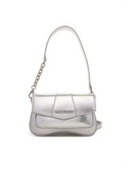 Valentino Torebka VBS8NP13MET Srebrny. Szare torebki klasyczne damskie Valentino, bez wzorów, ze skóry, bez dodatków. Za 309.99 zł.