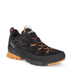 Buty podejściowe męskie AKU Rock Dfs GTX. Brązowe buty trekkingowe męskie Aku, bez zapięcia, outdoorowe. Za 619.99 zł.