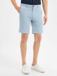 BOSS Orange Szorty - Chino Slim Mężczyźni Bawełna niebieski, 33. Niebieskie szorty męskie Boss Orange, z bawełny, bez kołnierzyka. Za 279.95 zł.