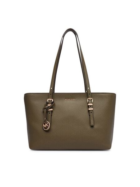 MICHAEL Michael Kors Torebka 30T5GQNT2L Zielony. Zielone torebki klasyczne damskie MICHAEL Michael Kors, bez wzorów, ze skóry, bez dodatków. Za 989.99 zł.